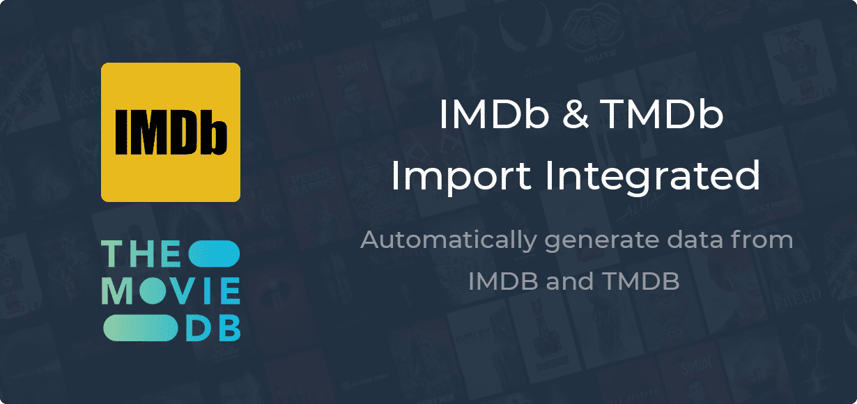 MovieAsap IMDb & TMDb Import Integrated